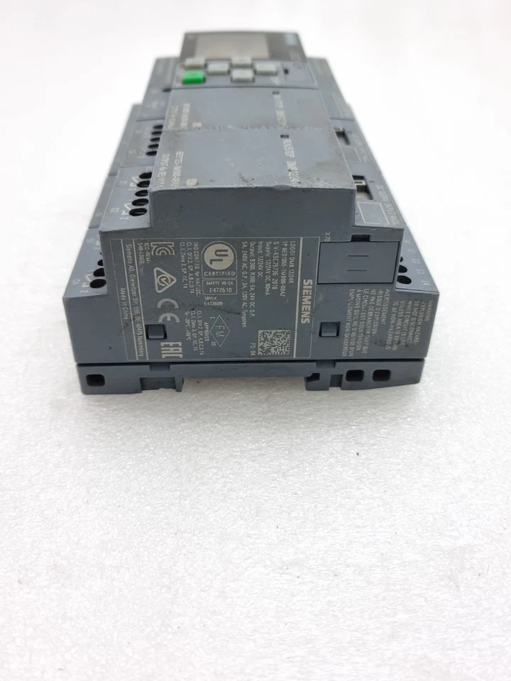 Siemens 6ED1052-1MD08-0BA0 Logo + 6ED1055-1MB00-0BA2 + 6ED1055-1MB00-0BA2 Module